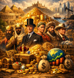 Read more about the article Ranking History’s Ten Richest Figures by Economic Power